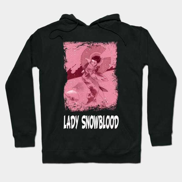 Dramatic Katana Lady Characters Invade Your Wardrobe with Movie Tees Hoodie by Silly Picture